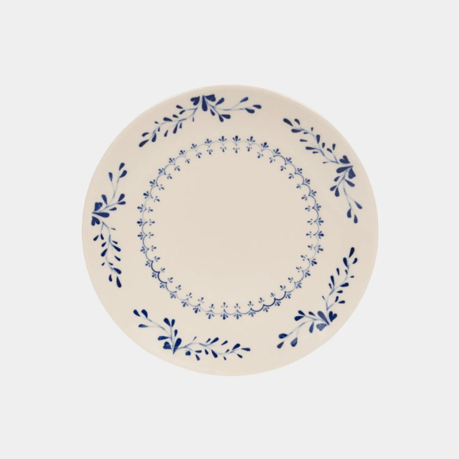 Table passion Vaisselle|Assiettes^Assiette plate 27cm Appoline bleue -