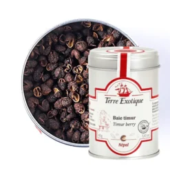 Terre Exotique Epicerie|Poivres & Baies^Baie Timur bio 40 gr -