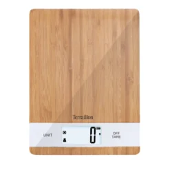 Teraillon Balance De Cuisine|Ustensiles De Mesure^Balance de cuisine prise USB bambou 5 kg - Terraillon