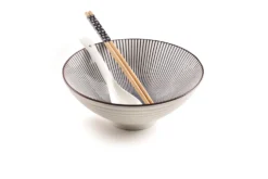 Ibili Vaisselle|Mug, Tasses Et Bols^Bol à ramen avec cuillère et baguettes Hakata-