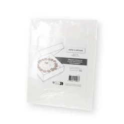 Patisdecor Support, Transport^Boîte à gâteaux blanche 20 x 20 x 5 cm -
