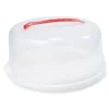 Patisse Support, Transport^Boîte à gâteaux ronde en plastique -