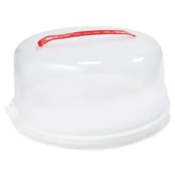 Patisse Support, Transport^Boîte à gâteaux ronde en plastique -