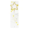 Wondercandle Décors De Pâtisserie|Décors Non Comestibles^Bougie étoile Happy confetti -