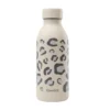 Qwetch Repas Nomade^Bouteille isotherme inox 500ml Icon Leopard Sable -