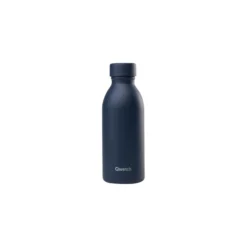 Qwetch Repas Nomade^Bouteille isotherme inox 500ml Icon marine -