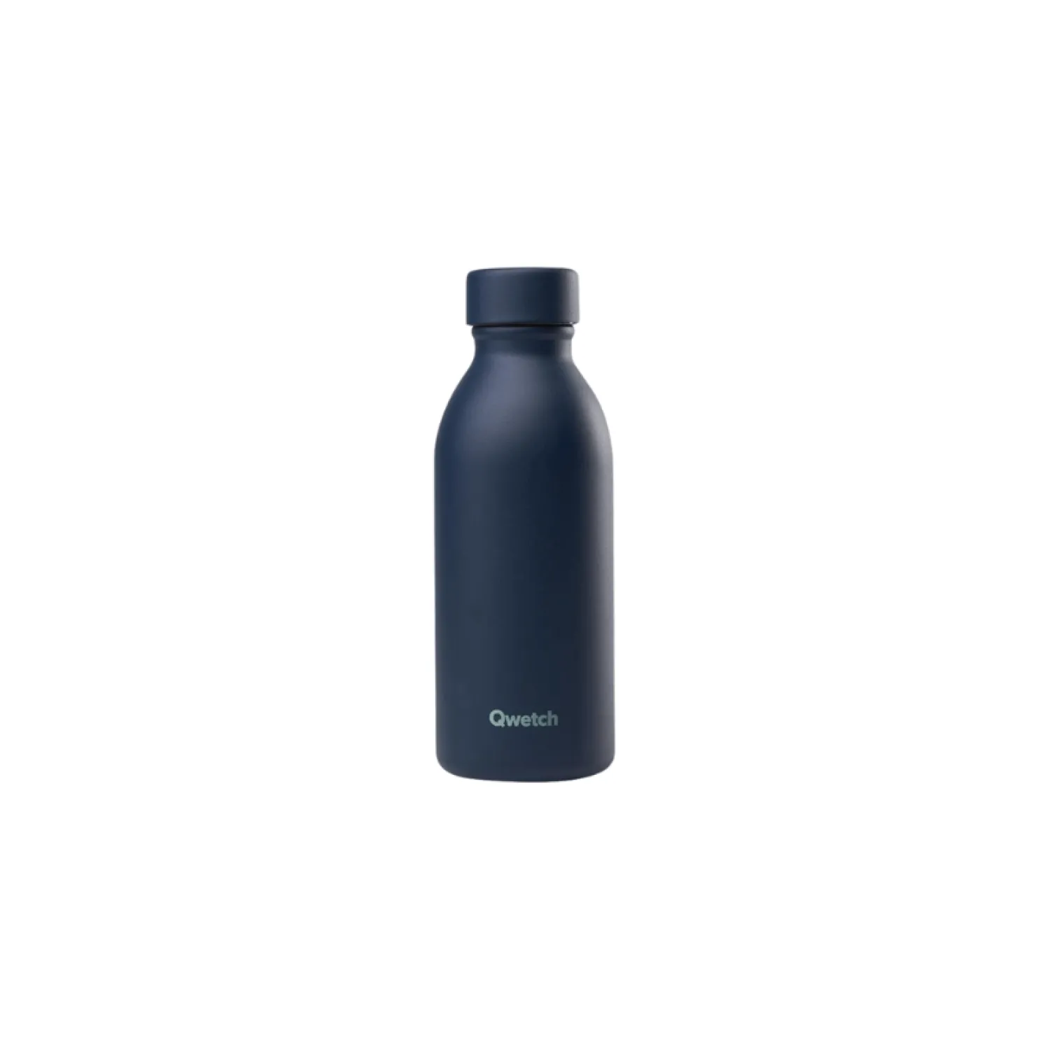 Qwetch Repas Nomade^Bouteille isotherme inox 500ml Icon marine -