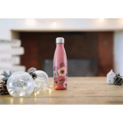 Qwetch Repas Nomade^Bouteille isotherme inox 500ml Original Anemone -