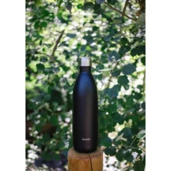 Qwetch Repas Nomade^Bouteille isotherme inox 1000ml Originals noir -