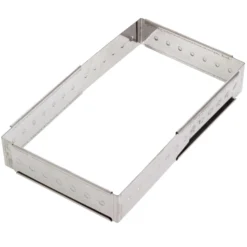 Alice Delice Cadre Pâtisserie^Cadre extensible en inox de 16 à 28 cm - Alice Délice