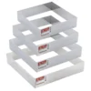 Alice Delice Cadre Pâtisserie^Cadre à pâtisserie carré inox 20 cm h 4.5 cm - Alice Délice