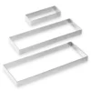 Alice Delice Cadre Pâtisserie^Cadre rectangulaire inox perforé 28 cm - Alice Délice