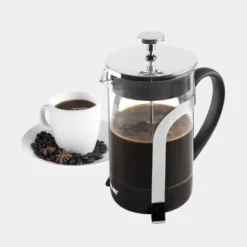 Ibili Café^Cafetière à Piston Verre + Inox 1l -