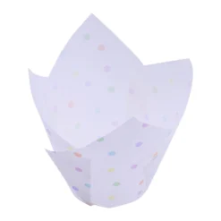 PME Support, Transport^24 caissettes pour muffins et cupcakes décor pois