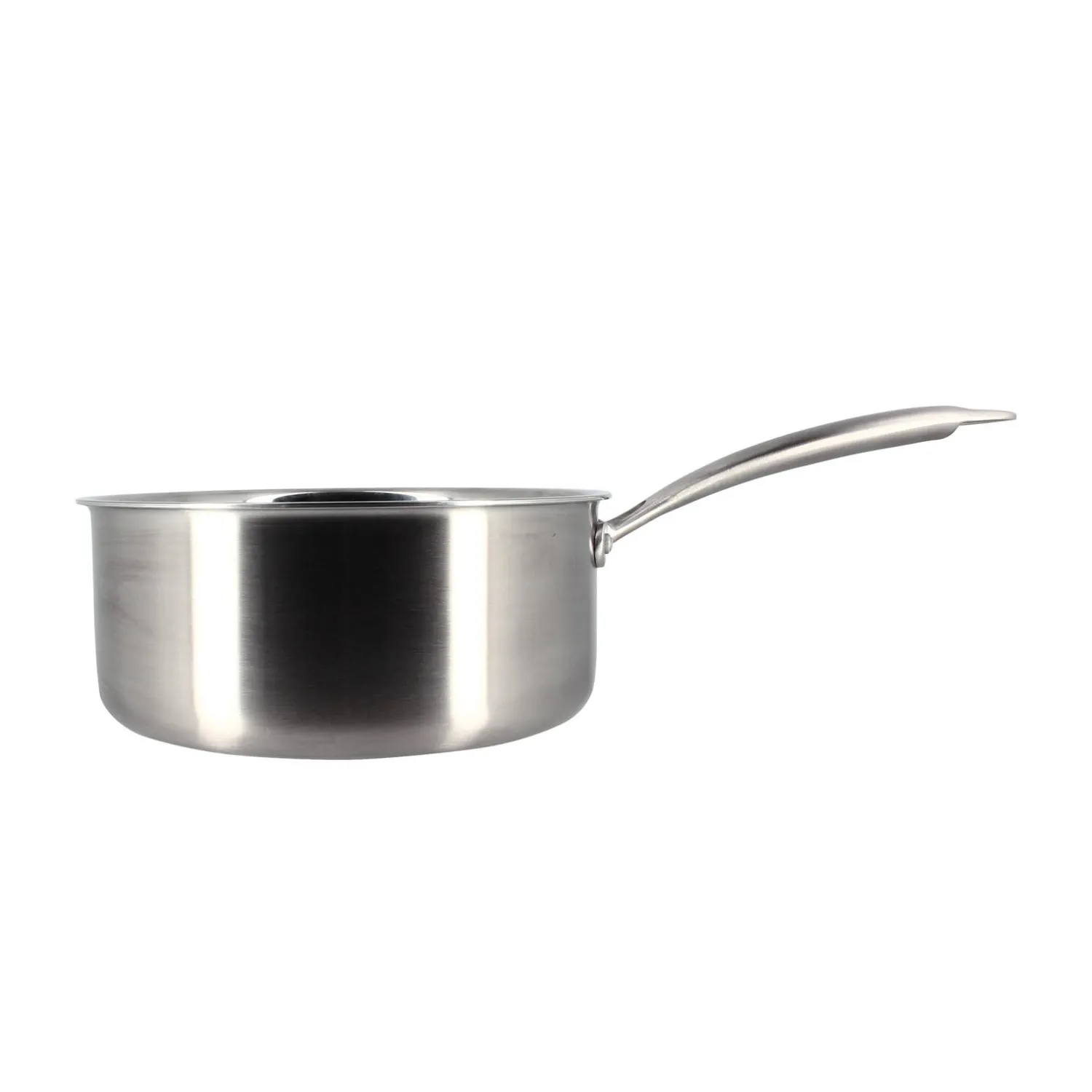 Menastyl Cuisson Sur Plaque|Casseroles^Casserole inox Triply 18 cm sans PFAS -