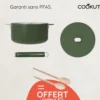 Cookut Cuisson Sur Plaque|Casseroles^Casserole Merveilleuse Fougère 20 cm + accessoires offerts