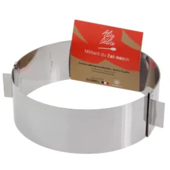 Alice Delice Cercle Pâtisserie^Cercle extensible en inox de 16 à 28 cm - Alice Délice