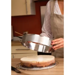 Alice Delice Cercle Pâtisserie^Cercle extensible en inox de 16 à 28 cm - Alice Délice