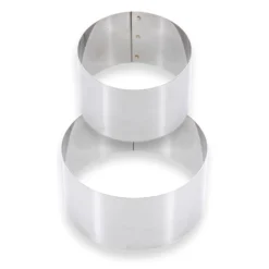 Alice Delice Cercle Pâtisserie^Cercle individuel en inox 9 cm - Alice Délice