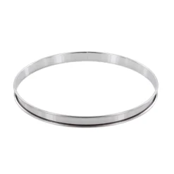 Alice Delice Cercle Pâtisserie^Cercle à tarte en inox 24 cm hauteur 2 cm - Alice Délice