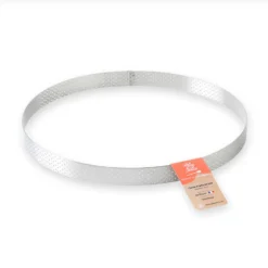 Alice Delice Cercle Pâtisserie^Cercle à tarte en inox perforé 6/8 parts 24.5 cm - Alice Dé