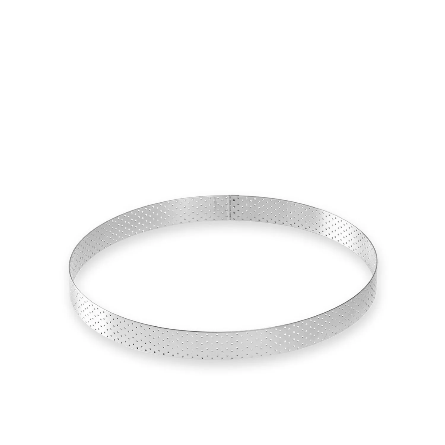 Alice Delice Cercle Pâtisserie^Cercle à tarte en inox perforé 4/6 parts 20.5 cm - Alice Dél