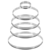 Alice Delice Moules Individuels|Cercle Pâtisserie^Cercle à tartelette en inox 8 cm hauteur 2 cm - Alice Délic
