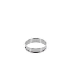 Alice Delice Moules Individuels|Cercle Pâtisserie^Cercle à tartelette en inox 8 cm hauteur 2 cm - Alice Délic