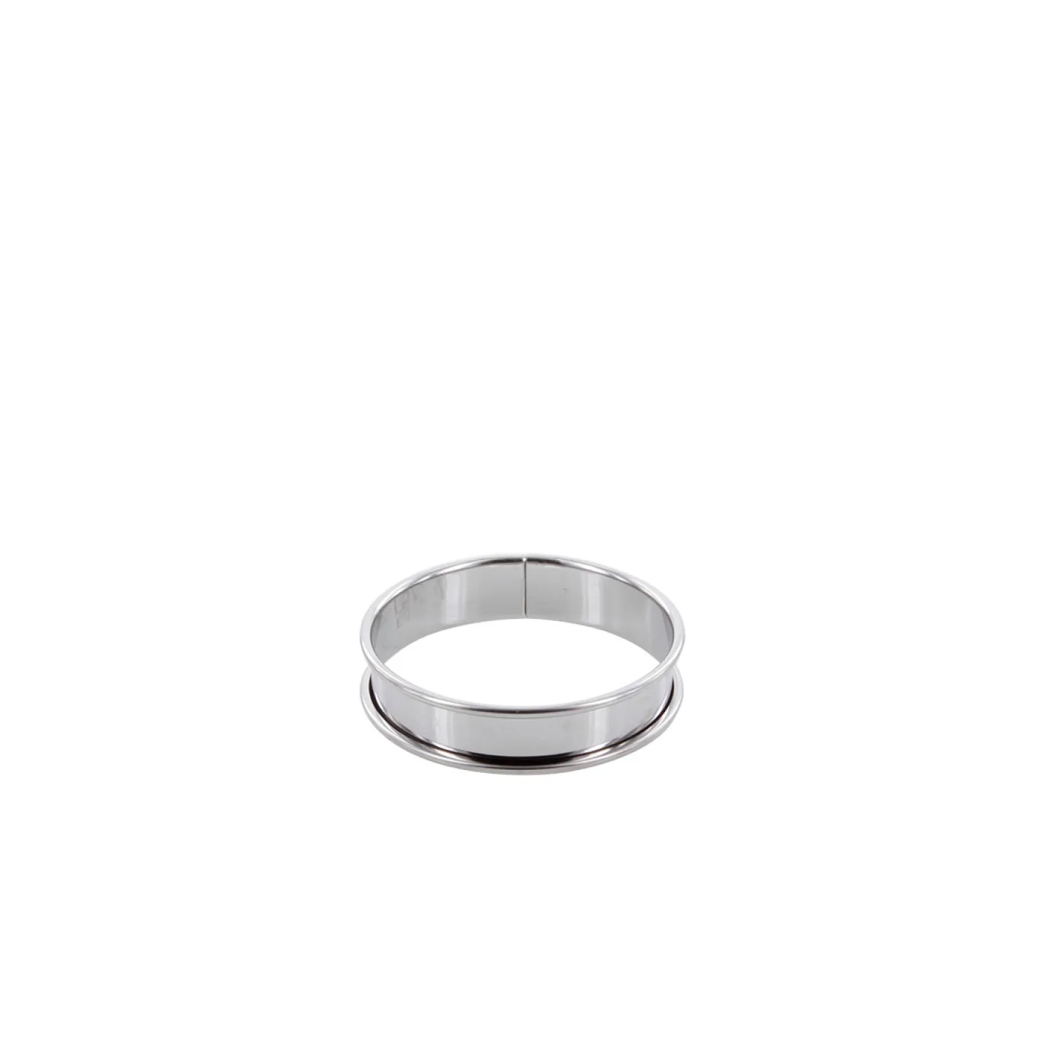 Alice Delice Moules Individuels|Cercle Pâtisserie^Cercle à tartelette en inox 8 cm hauteur 2 cm - Alice Délic