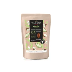 Valrhona Chocolat^Chocolat à pâtisser lait/noisette Azelia 35% 250 g-
