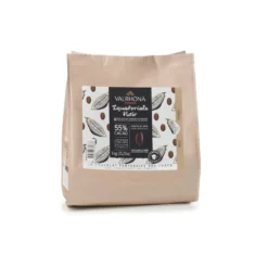 Valrhona Chocolat^Chocolat à pâtisser noir Equatoriale 55% 1 kg -