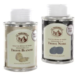 La Tourangelle Epicerie|Coffret À Offrir^Coffret duo huiles Truffe noire et blanche -