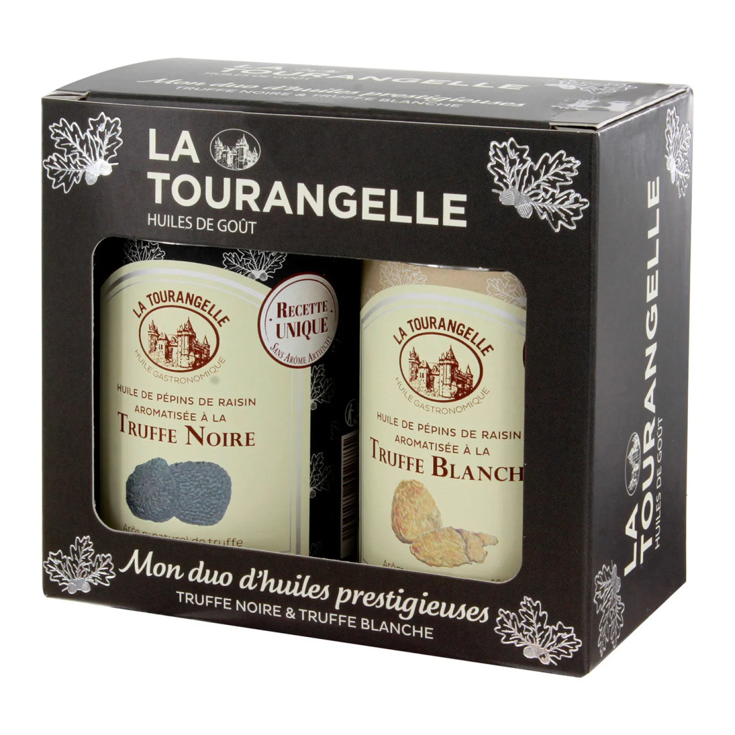 La Tourangelle Epicerie|Coffret À Offrir^Coffret duo huiles Truffe noire et blanche -