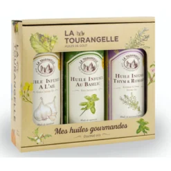 La Tourangelle Epicerie|Huiles Alimentaires^Coffret Huiles Infusées -