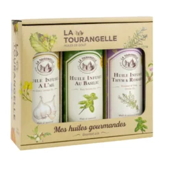 La Tourangelle Epicerie|Huiles Alimentaires^Coffret Huiles Infusées -