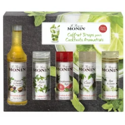 Monin Coffret À Offrir|Sirops^Coffret sirops Cocktails 5x50ml -