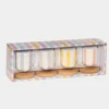 Table passion Vaisselle|Mug, Tasses Et Bols^Coffret 4 tasses + sous tasses 10cl Bandol -
