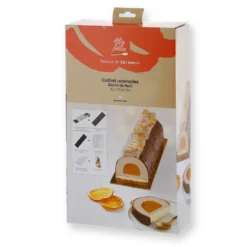 Alice Delice Moules À Gâteau^Coffret ustensiles bûche de Noël 30cm - Alice Délice