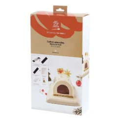 Alice Delice Moules À Gâteau^Coffret ustensiles bûche de Noël 30cm - Alice Délice