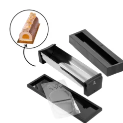 Alice Delice Moules À Gâteau^Coffret ustensiles bûche de Noël 30cm - Alice Délice