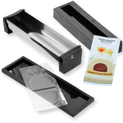 Alice Delice Moules À Gâteau^Coffret ustensiles bûche de Noël 30cm - Alice Délice