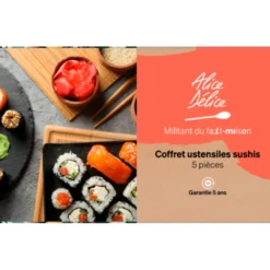 Alice Delice Ustensiles Spécifiques^Coffret ustensiles sushis - Alice Délice