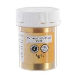 Alice Delice Colorants Alimentaires^Colorant de surface poudre doré 5 gr