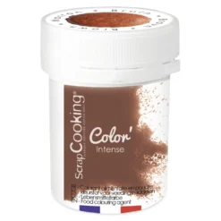 Scrapcooking Colorants Alimentaires^Colorant poudre hydrosoluble Marron 5g -
