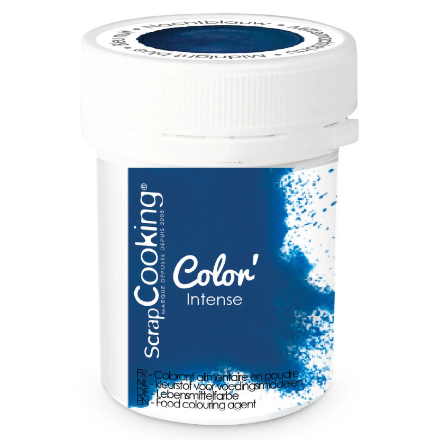 Scrapcooking Colorants Alimentaires^Colorant poudre hydrosoluble Bleu Nuit 5g -