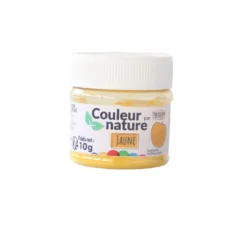 Trésors de Chefs Colorants Alimentaires^Colorant poudre naturel Jaune 10 gr - Trésors des Chefs