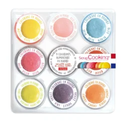 Scrapcooking Colorants Alimentaires^9 Colorants poudre hydrosolubles -