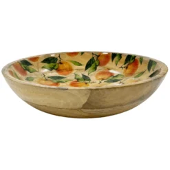 Table passion Vaisselle|Saladiers Et Couverts À Salade^Coupe en manguier Amalfi 35 cm -