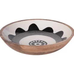 Table passion Vaisselle|Saladiers Et Couverts À Salade^Coupe en manguier Zanzibar 35cm -