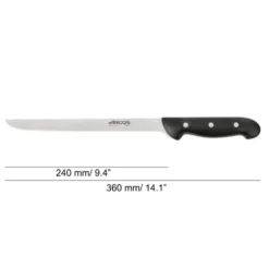 Arcos Couteaux De Cuisine|Découpes Spécifiques Cuisine^Couteau jambon et saumon 24 cm Maître -